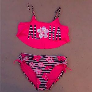 Justice kids bikini set